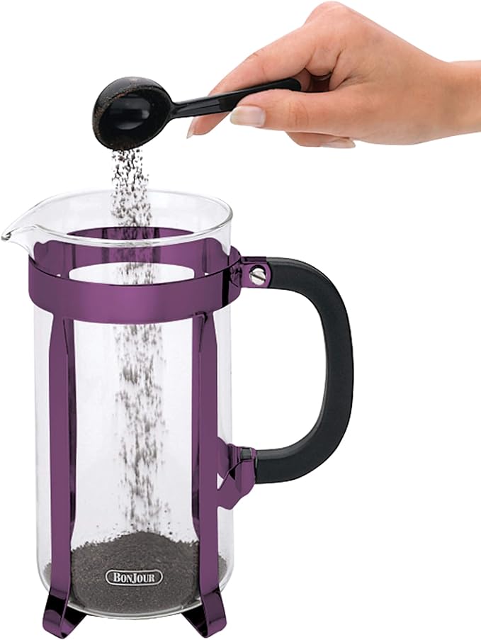 BonJour Maximus French Press Coffee Maker - 8 Cup Purple