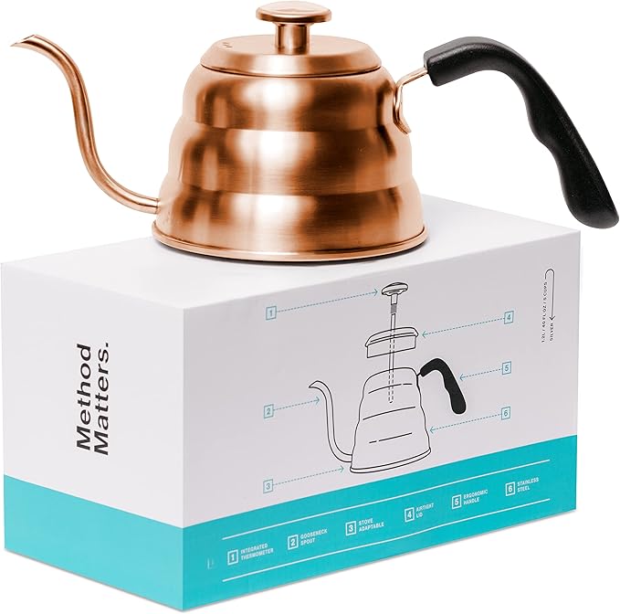 Barista Warrior Pour Over Coffee Maker Set &amp Pour Over Kettle