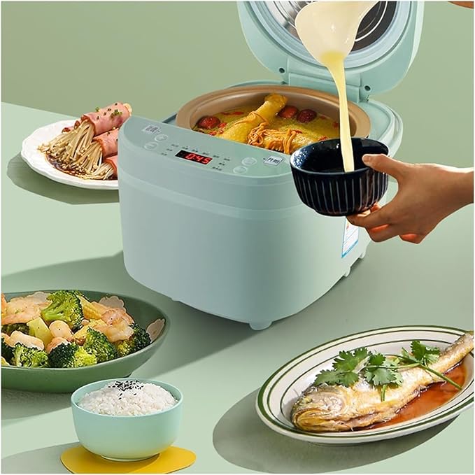 Electric Pressure Cooker Commercial Rice Cooker 5L Smart Rice Cooker With Steamer Non-Stick Cooking High Temperature Resistance