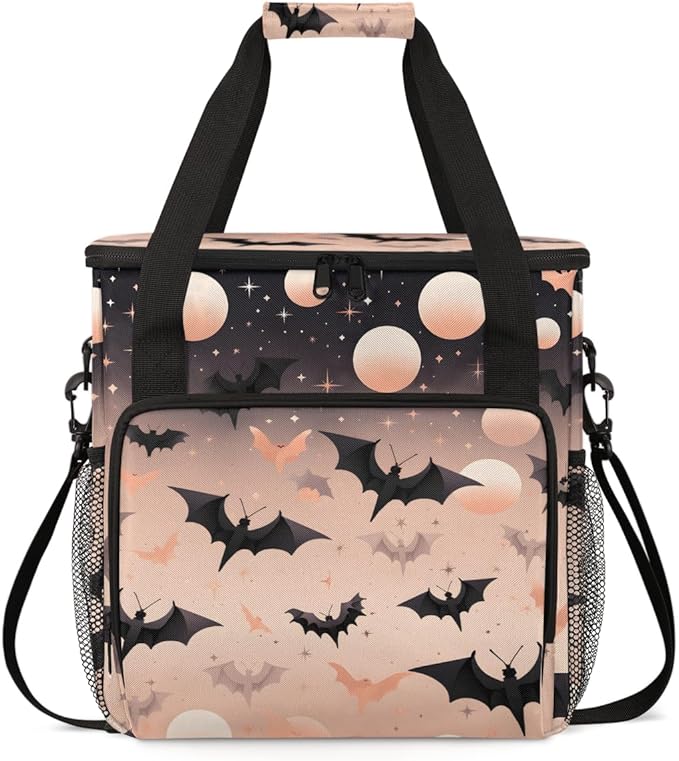 Magical Bat Coffee Maker Carrying Bag Magic Bat Portable Travel Storage Tote Bag Compatible with K-Mini or K-Mini Plus Single Serve Coffee Brewer Carrying Case with Multiple Pockets &amp Shoulder S