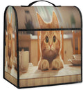 cfpolar Kitchen Aid Mixer Cover Compatible with 6-8 Quarts Cute Animals Kitten Stand Mixer Cover Kitchen Aid Mixers Accessories Appliance Organizer Bag Dust Covers with Zipper Pocket