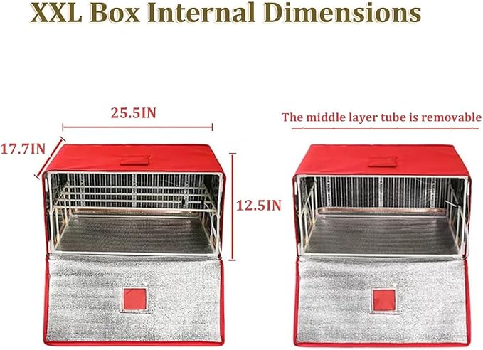 Bread Proofing Box Bread Pizza Dough Proofing Box with Lid Foldable Versatile Dough Proofer with Heater 1-24 Hours Timing Removable Stand Dough Proofer for Bread Yogurt Rice Wine Reusable So