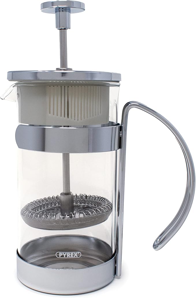 Norpro 5581 Glass/Chrome Coffee/Tea Press 2 Cup