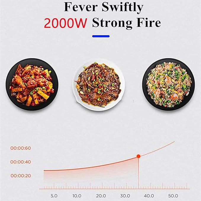 Portable Automatic Stir Fry Cooker Auto Cooking Wok Fried Rice Machine with Visual Pot Lid 360° Automatic Rotation Touch Panel Cooker Robot for Home Restaurant