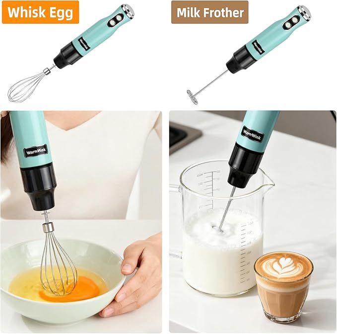 Hand Blender Powerful 4 in 1 600w Corded Immersion Blender Handheld with Stainless Steel Attachment Small Food Processor &amp Stick for Kitchen Emergen useful immersion blender
