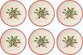 Lenox 893495 Holiday 6-Piece Party Plate Set