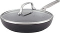 KitchenAid Hard Anodized Induction Nonstick Fry Pan/Skillet with Lid 10 Inch Matte Black