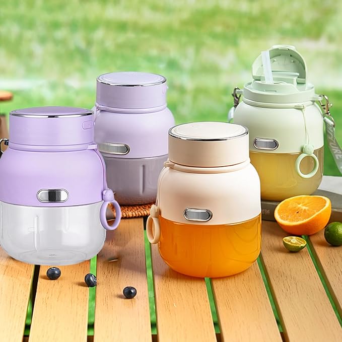 Portable Blenders USB Rechargeable 34oz Blenders With Leakproof Lid For Shakes/Juices Ideal For Travel Gym Office Kitchen