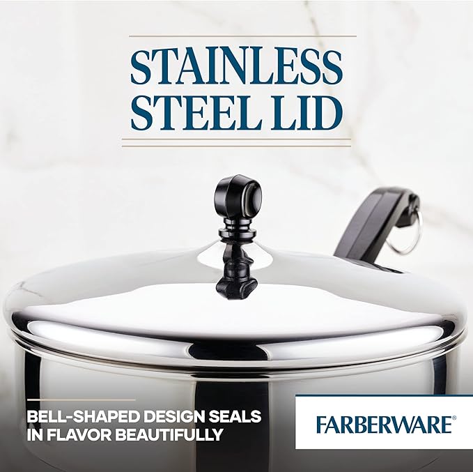 Farberware Classic Stainless Steel Fry Lid Saute Pan (2.75 Quart) Silver