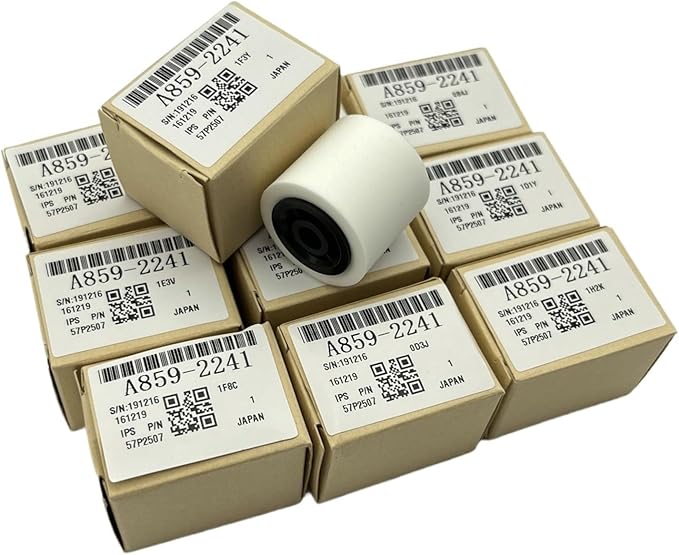 A8592241 ADF Reverse Roller for RICOH MP2554 AF 1060 1075 700 2060 2075 551 1055 MP 7500 6001 SP9100 7502 6002 9002 A859-2241(5 Pieces)