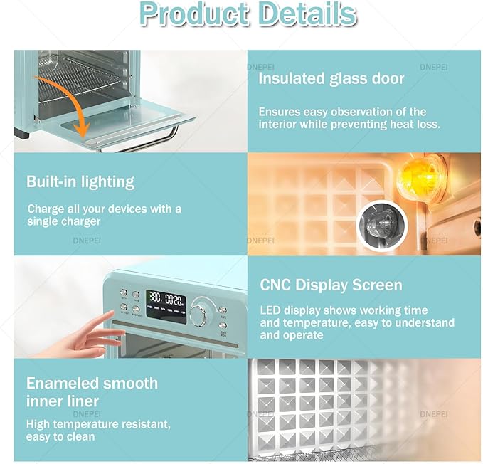 1400W 360° Heating Sublimation Oven16L/30LDigital Control Convection Oven for Mugs Tumblers Cups Water Bottles Sublimation Transfer 16L