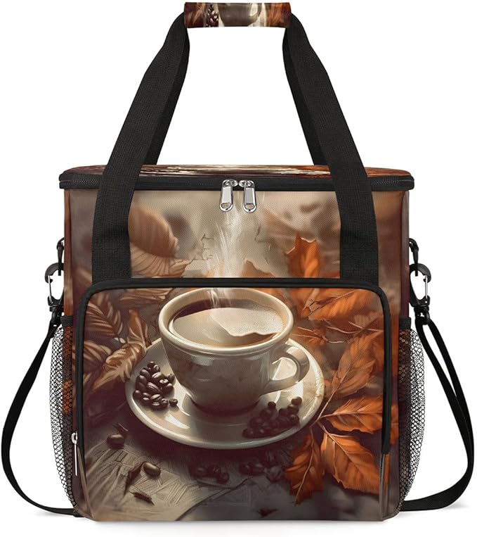 Coffee Time Coffee Maker Travel Bag for K-Mini or K-Mini Plus Single Serve Coffee Brewer Portable Storage Tote Case for Tarvel