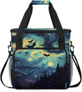 Magical Bat Coffee Maker Carrying Bag Bright Bat Travel Storage Bag Compatible with K-Mini or K-Mini Plus Single Serve Coffee Brewer Carrying Case with Multiple Pockets &amp Shoulder Strap