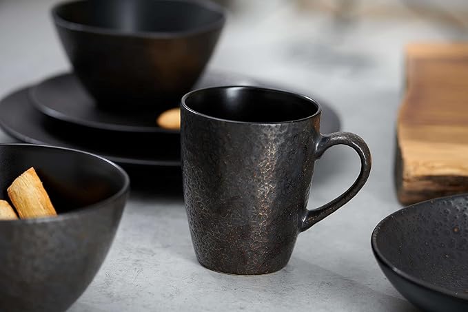 Ritzenhoff &amp Breker Kitwe Breakfast Set 12 Pieces Black