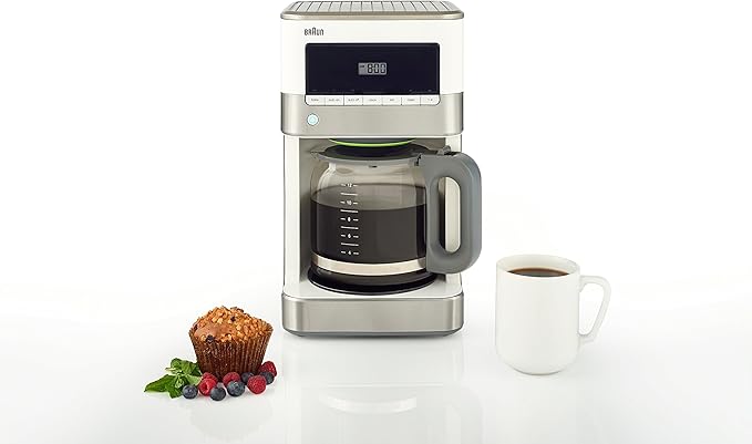 Braun KF6050WH BrewSense Drip Coffee Maker White