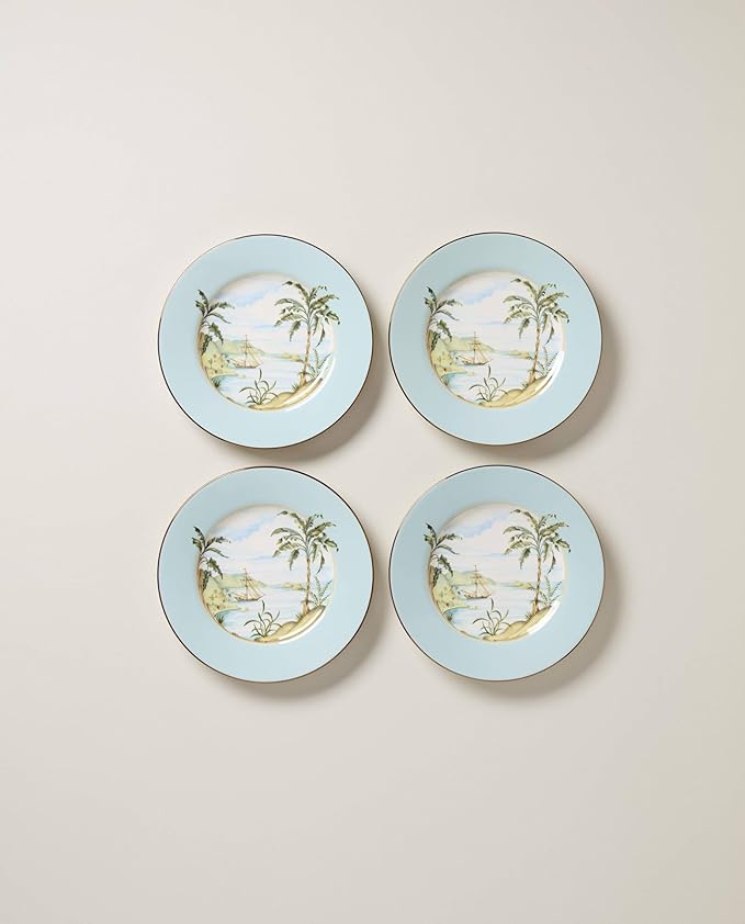Lenox 897265 British Colonial Tradewind Accent Plates Set of 4