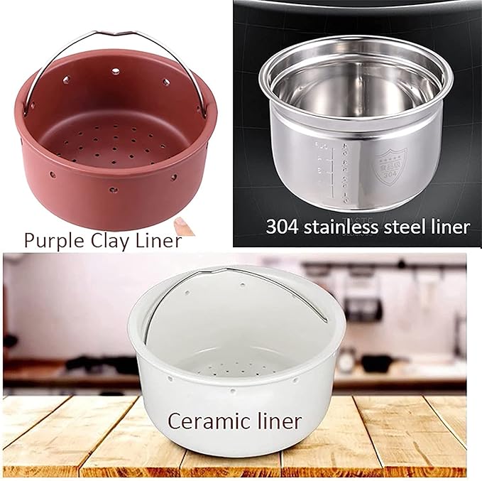 Low-Sugar Rice Cooker Household Double-Inner Rice Cooker 24H Reservation Rice Soup Separation for 1-3 People (B) (B)