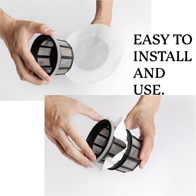 ESPRO French Press Bundle - P5 Stainless Steel French Press with 100 Count Coffee Paper Filters
