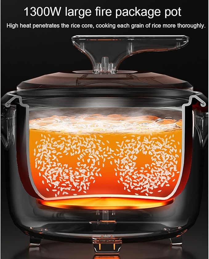 Commercial Rice Cooker Large Capacity Rice CookerHigh-Efficiency Large Rice Cooker for RestaurantsHotels and Catering for 8-48people Rice Cooker14L-2000W14L-2000W