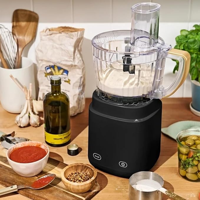 3-in-1 Kitchen System with Powerful Motor Food Processor Personal Blender &amp Multiple Functions for Smoothies (Black Sesame)