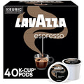 Lavazza Espresso Single-Serve Keurig K-Cup Pods Medium Roast Coffee 40-Count Box