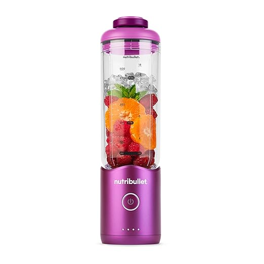 nutribullet Flex Portable Blender NBPB50200DB Orchid Purple