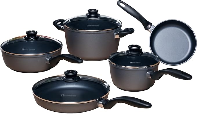 9 Piece Set Kitchen Essentials Black