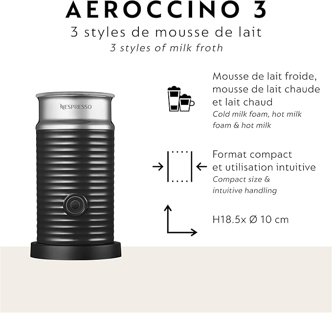 Nespresso Vertuo Next Coffee and Espresso Maker by Breville with Aeroccino Milk Frother