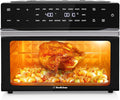 Beelicious 32QT Extra Large Air Fryer 19-In-1 Air Fryer Toaster Oven Combo with Rotisserie and Dehydrator Digital Convection Oven Countertop Airfryer Fit 13 Pizza 6 Accessories 1800w