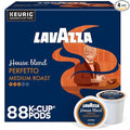 Lavazza House Blend Perfetto Single-Serve Keurig K-Cup Pods Medium Roast Coffee 88-Count Box (4 Packs of 22)