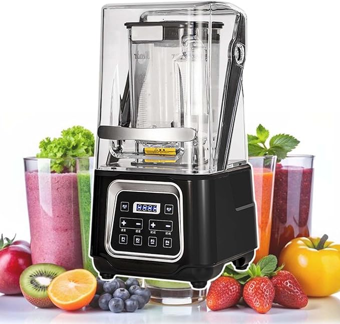 2200W Professional Blender Fruit Smoothie Milkshake MachineWith Sound Enclosure1.5 Litre CapacityFor Restaurants/Home/Coffee Shops