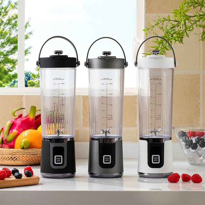 200W Portable Blending Machine Rechargeable Machine Cup Juicer Fruit Mixer 600ml Juicer Maker Multifunctional Smoothie Maker