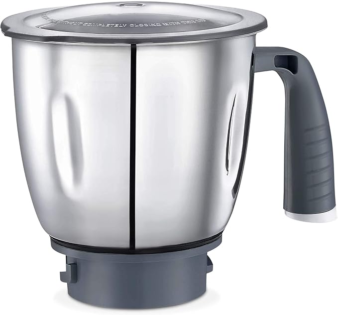 Judge Delight Wet/Dry 3-Jar Mixer Grinder Powerful 750 Watts Motor Stainless Steel Blades and Jars Modern Elegant Design 110v for USA