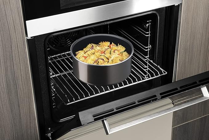 Tefal Ingenio Saucepan 16 cm 1.5 L Non-Induction Non-Stick Coating Stackable Dishwasher-Safe Easy Plus L1502802 Black Silver