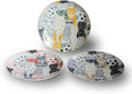 CA88-Y02 Pasta Plate Trio Pasta Plate Dinnerware Set Microwave Safe Dishwasher Safe Gift Table Talk Presents