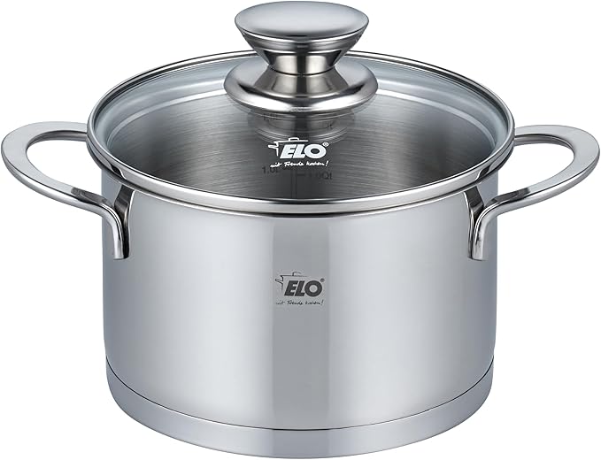 ELO 72596 Galant 5-Piece Saucepan Set Stainless Steel Silver