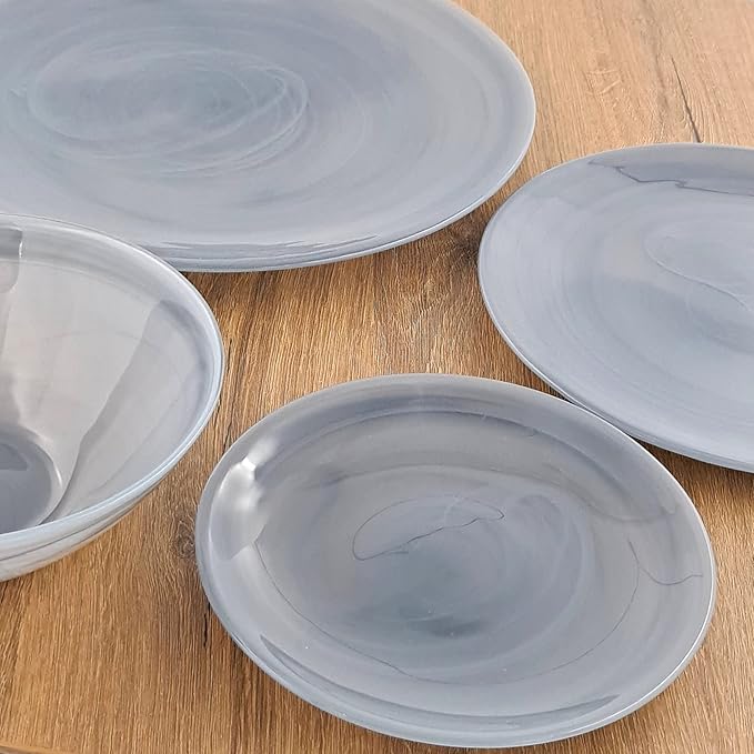 NUAGE 16PC Dinnerware Set Graphite