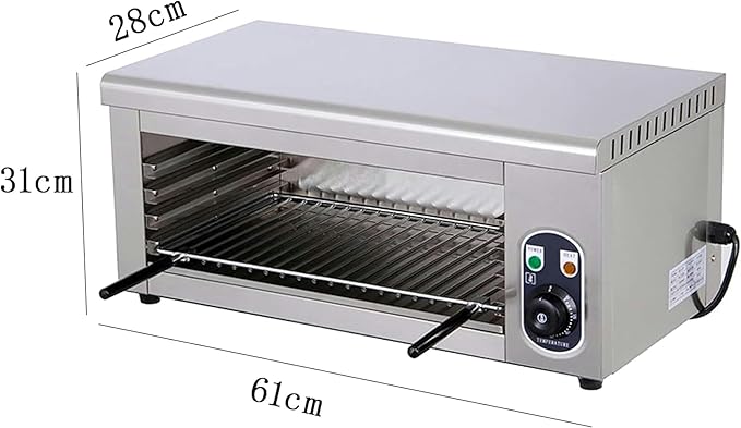 2000 W Commercial Convection Oven Electric Convection Toaster Single -Layer Professional Electric Oven 50~300 °