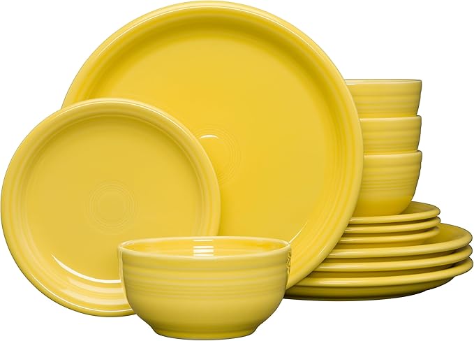 Bistro Coupe 12-Piece Dinnerware Set Service for 4