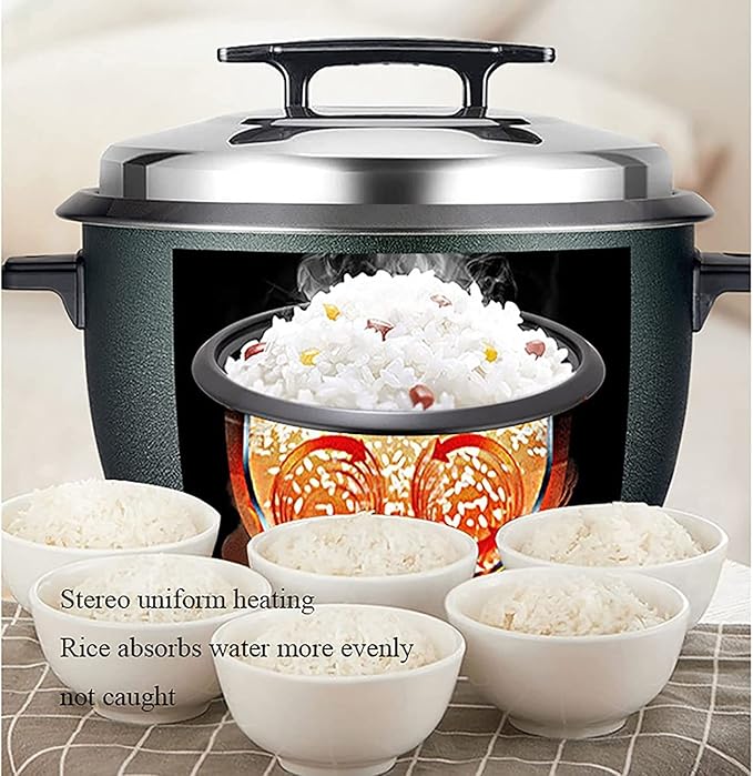 Household Electric Rice Cooker With Steamer Commercial Large Non-Stick Rice Cooker Automatic Thermal Insulation For Hotels(28L)