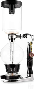 Yama Glass 5 Cup Tabletop Siphon (Syphon) (Alcohol Burner) 20-Ounce Clear
