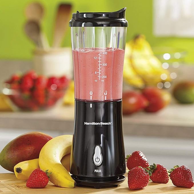 Hamilton Beach Single Serve Blender With Travel Lid