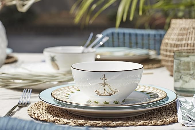 Lenox 897270 British Colonial Tradewind Rice Bowls Set of 4