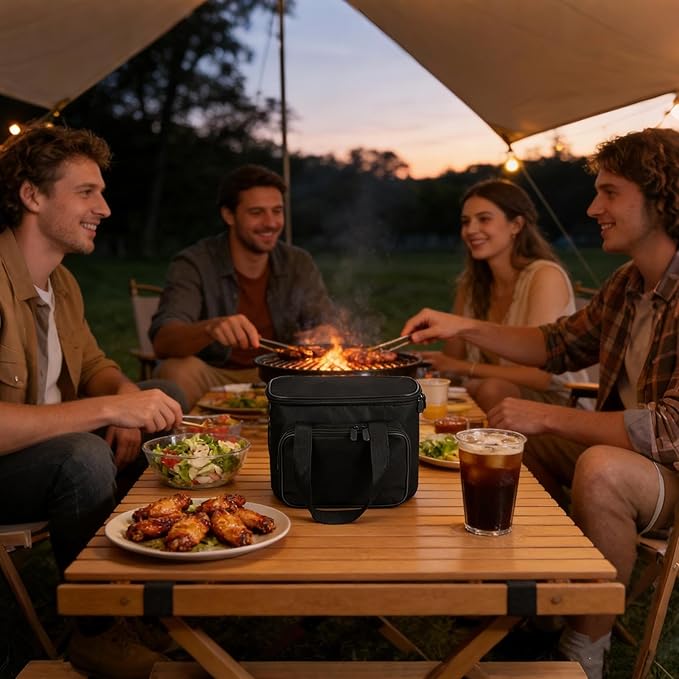 Coffee Maker Carry BagPortable Tote with Handles - Single Serve Portable Storage Bag | for Home Workplace Outdoor Camping Road Trip Hotel Vacation