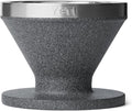 YETI Pour Over Coffee Maker Accessory Ramblers Designed for Perfect Coffee Extraction Anywhere Stainless Steel fits any V60 Filter Black Stone