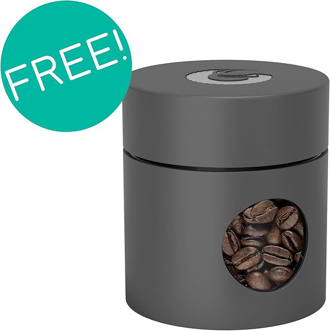 Coffee Gator 304 Grade Stainless Steel French Press Coffee Maker 34 oz Double Wall Insulated Hot Cold Brew Teapot with 4-Level Filtration System Include Travel Jar Canister Rust-Free Kitchen Gray