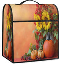 cfpolar Kitchen Aid Mixer Cover Compatible with 6-8 Quarts Sunflower Pumpkin Flower Stand Mixer Cover Kitchen Aid Mixers Accessories Appliance Organizer Bag Dust Covers with Zipper Pocket