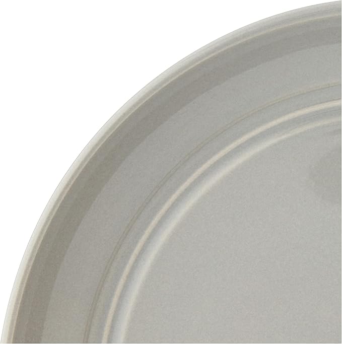 DINNERSET 16PCS GREY STONEWARE RIDGE