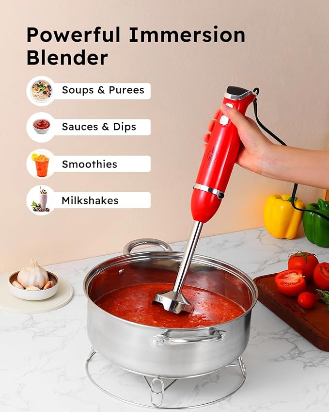 Sangcon Blenders and Food Processor Combo for Kitchen Bundle with immersion blender