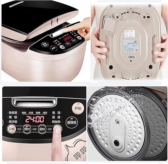 Rice Cooker Home Multi-Function Rice Cooker 24H Reservation and Heat Preservation Thicken Non-Stick Liner for 2-8 People